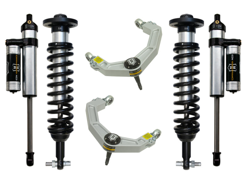ICON 0-2.63in Stage 3 Billet UCA Suspension System for 2014 Ford F-150 2WD - K93073