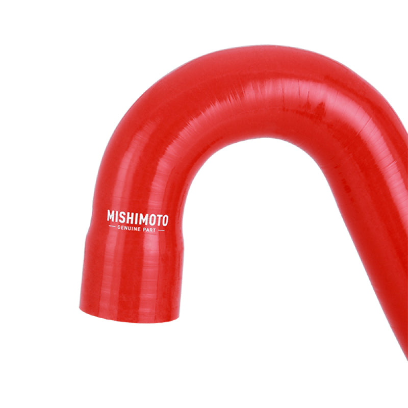 Mishimoto 2015+ Ford Mustang GT Silicone Lower Radiator Hose - Red - eliteracefab.com
