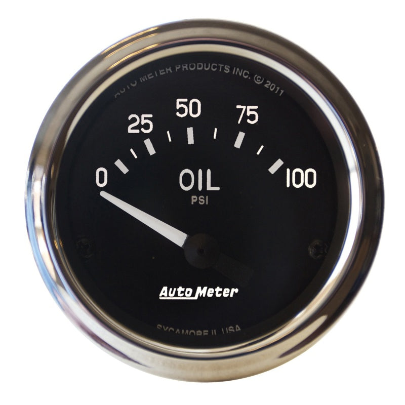Autometer Cobra 2 1/16in 0-100 PSI Electric Oil Pressure Gauge 201014