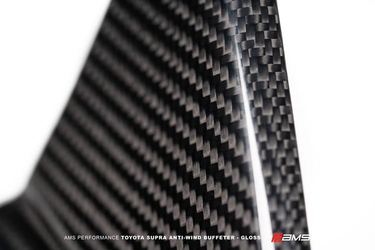 AMS Anti-Wind Buffeting Kit | 2020-2021 Toyota Supra - Matte Carbon - eliteracefab.com