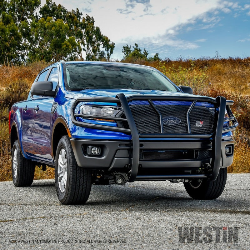 Westin 19-21 Ford Ranger HDX Grille Guard - Blk Westin