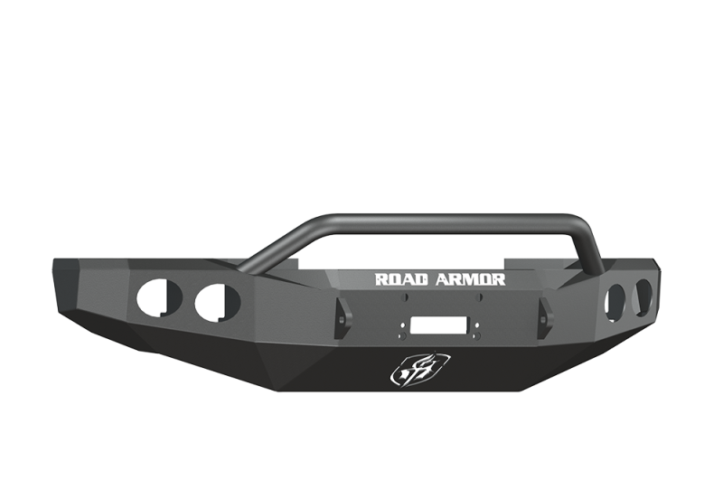 Road Armor 08-10 Ford F-250 Stealth Front Winch Bumper w/Pre-Runner Guard - Tex Blk Road Armor