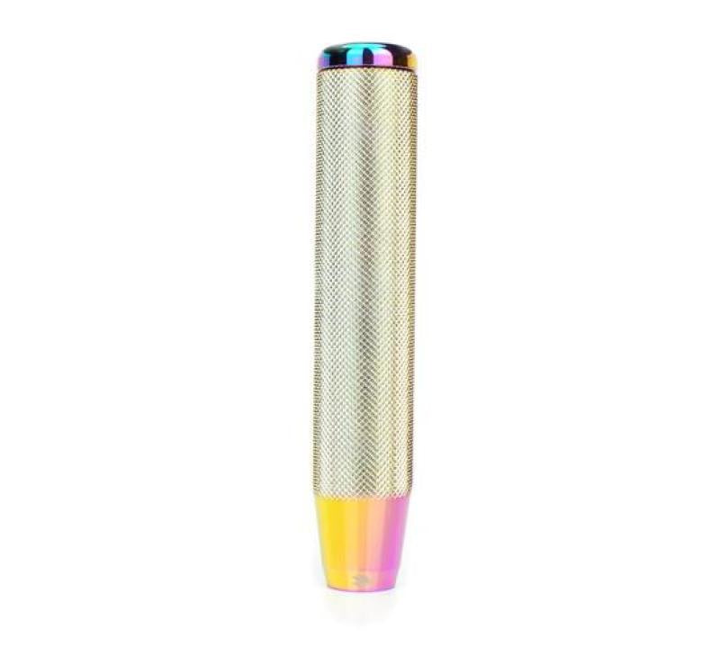 NRG Innovations Hidden Gem Knurled Long Shift Knob - 175mm - Neo Chrome - SK-810MC