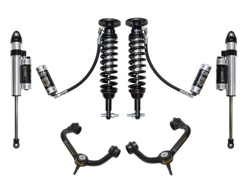 ICON 1.75-2.63in Stage 5 Tubular UCA Suspension System for 2014 Ford F-150 2WD - K93075T