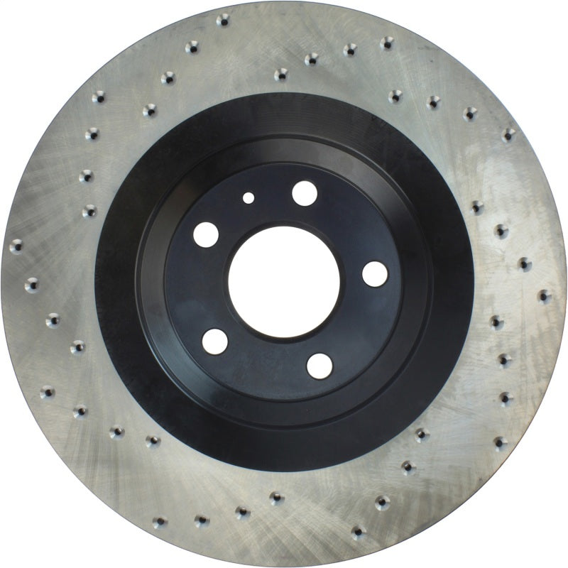 StopTech 07-10 Audi S6 Drilled Left Rear CRYO Rotor Stoptech