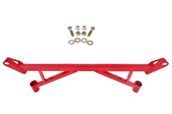 BMR CHASSIS BRACE FRONT SUBFRAME RED (2015+ MUSTANG) - eliteracefab.com