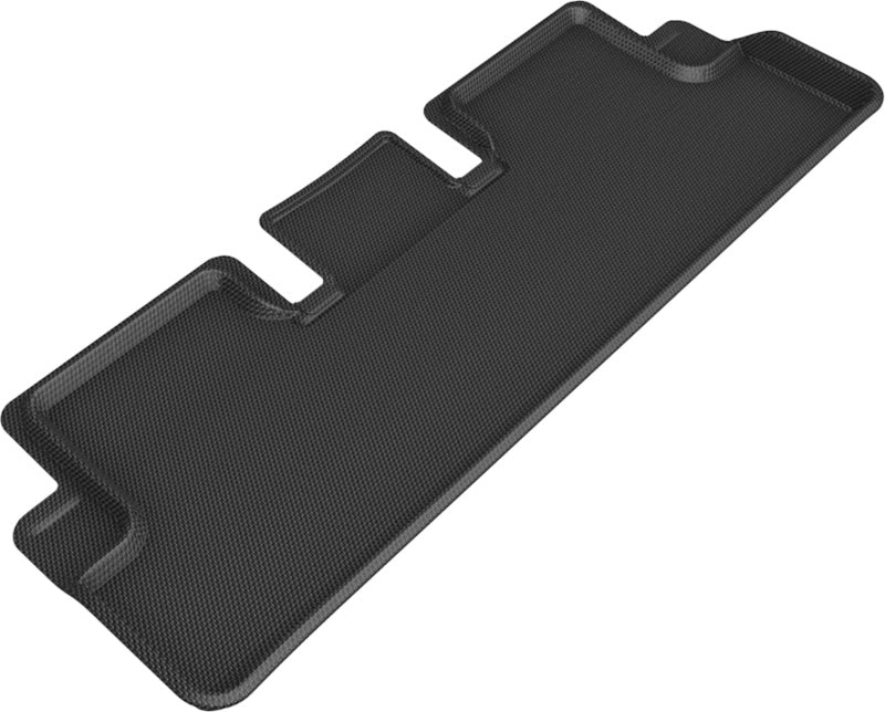 3D MAXpider 2020-2021 Tesla Model 3 Kagu 2nd Row Floormats - Black 3D MAXpider