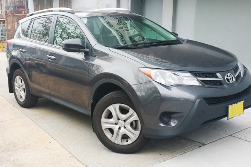 Rally Armor 2016-2017 Toyota Rav4 UR Black Mud Flap w/ Grey Logo - eliteracefab.com