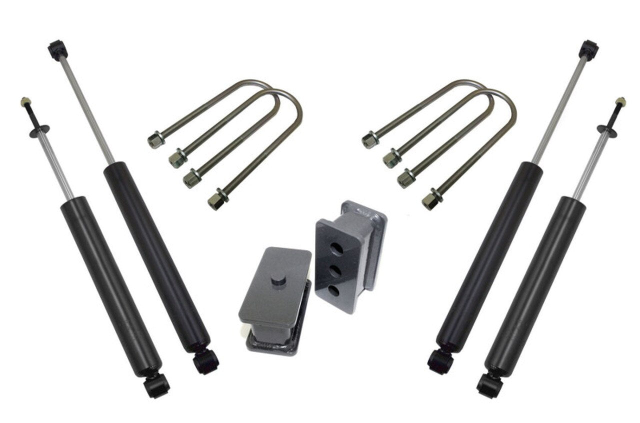 MaxTrac 03-08 Dodge RAM 2500/3500 2WD Diesel 4.125in Axle 6in/2.5in MaxPro Lift Kit w/MaxTrac Shocks - eliteracefab.com