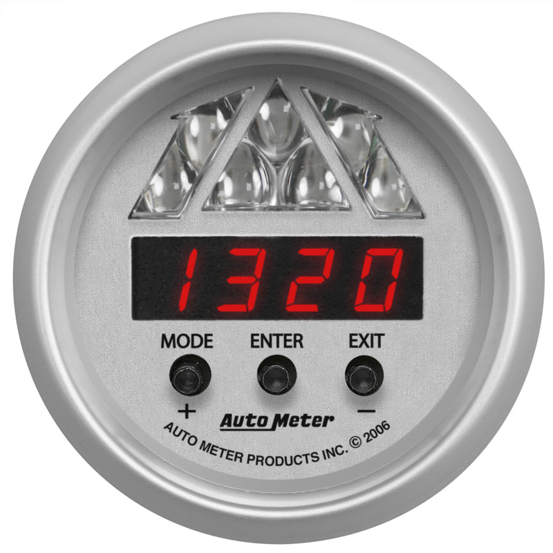 AutoMeter Gauge Tachometer Digital RPM W/ Led Shift Light Ultra-Lite 4387