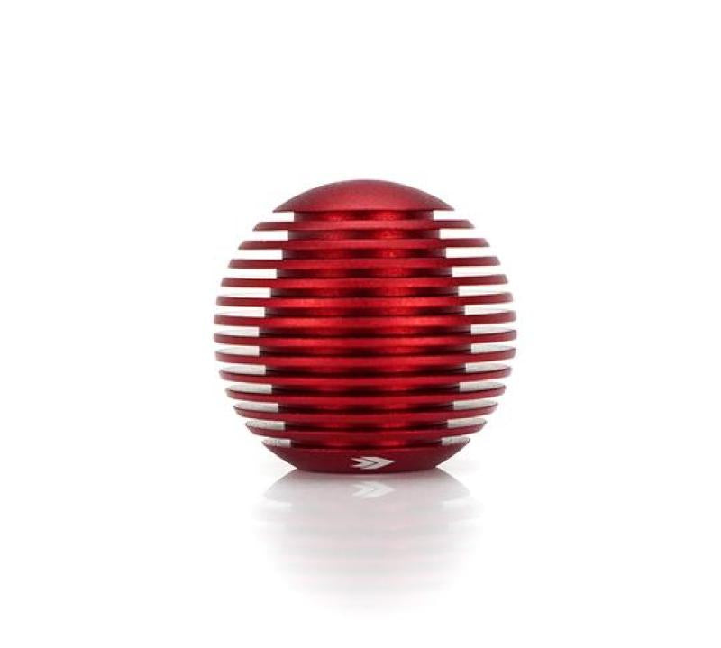 NRG Innovations Heat Sink Droplet Shift Knob - 48mm - Red - SK-703RD