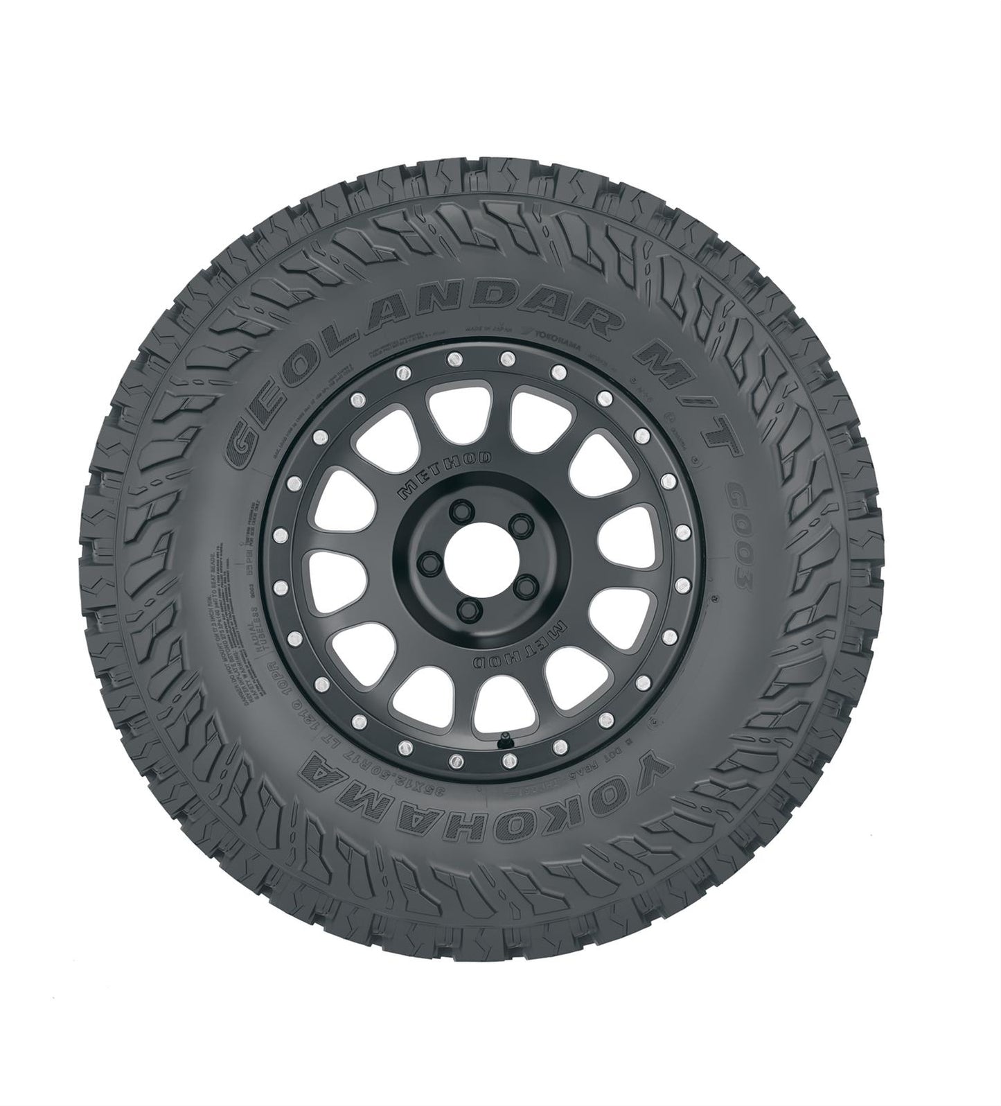 Yokohama Geolandar M/T G003 Tire - 37X12.50R17 124Q Yokohama Tire