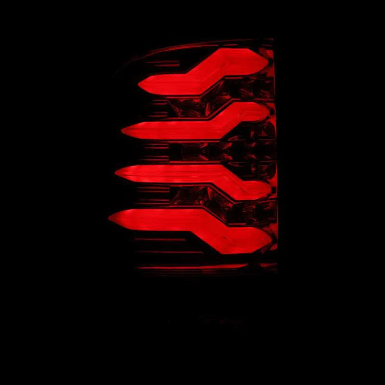 AlphaRex 09-18 Dodge Ram 1500 PRO-Series LED Tail Lights Red Smoke - eliteracefab.com