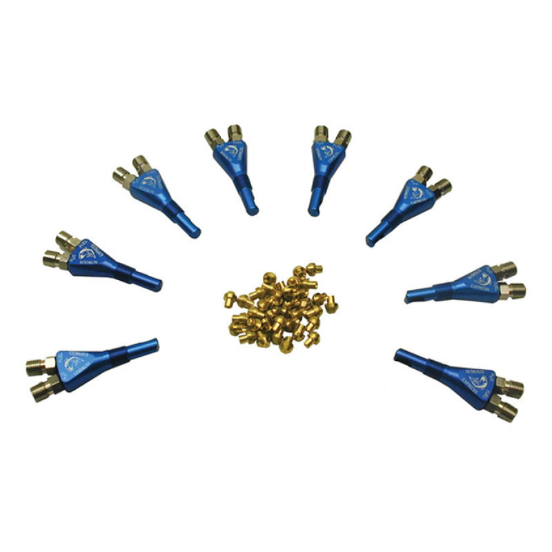 Nitrous Express Shark Nozzles 8-Cyl (Incl. All HP Settings) - NX900