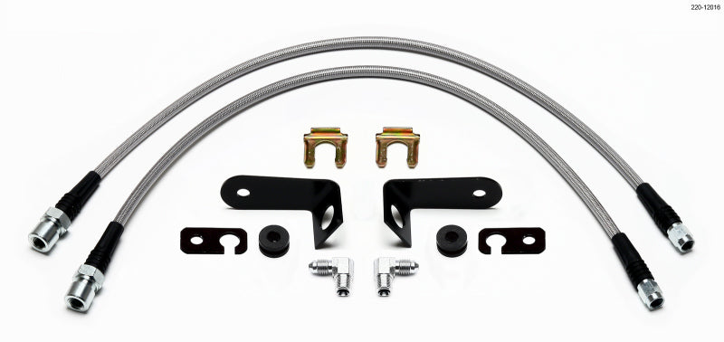 Wilwood Flexline Kit Honda CRZ 2011-up Front - eliteracefab.com