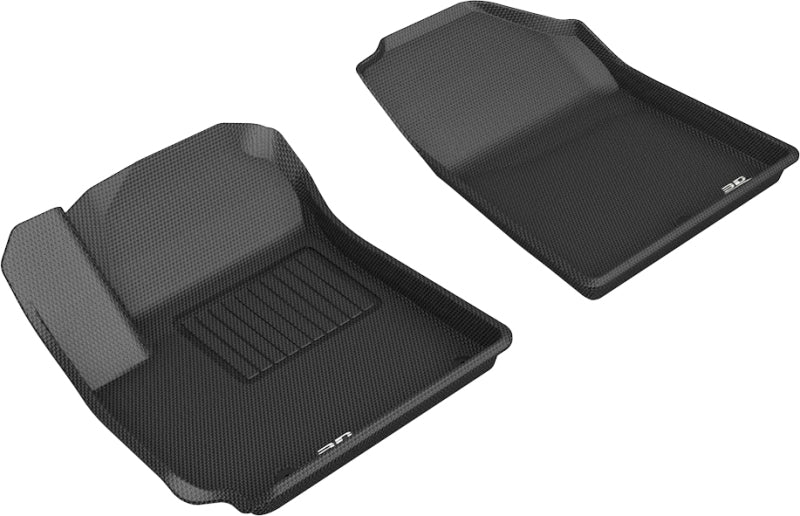 3D MAXpider L1KA05011509 2020 Kia Soul Kagu 1st Row Floormat - Black