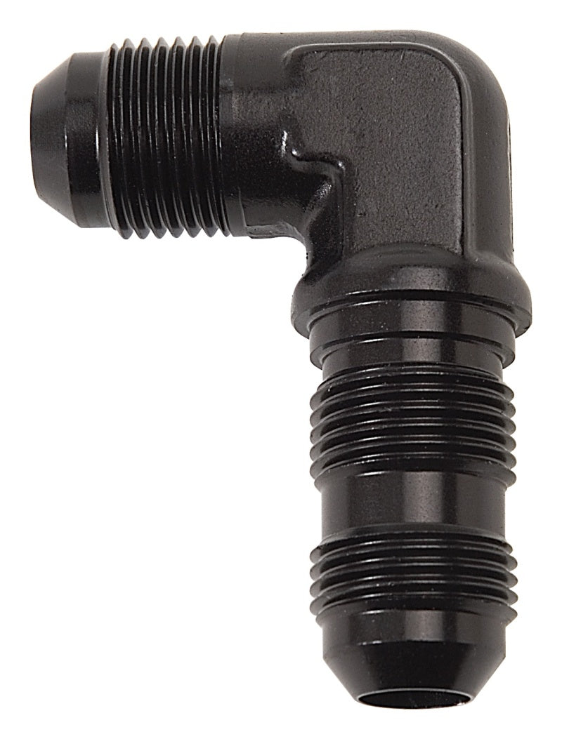 Russell -8 AN 90° Flare Bulkhead Fitting Black - 661263