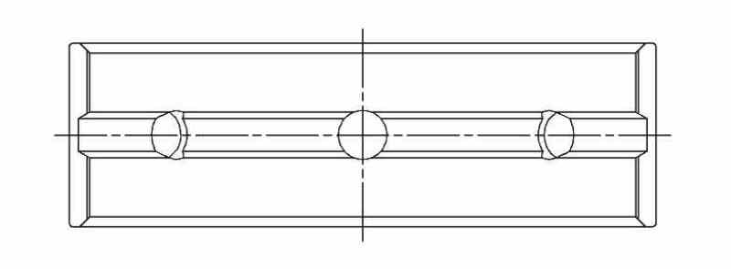 ACL 5M8632H-.25 Toyota 1UR-FE/2UR/3UR-FE 0.25 Oversized High Performance Main Bearing Set