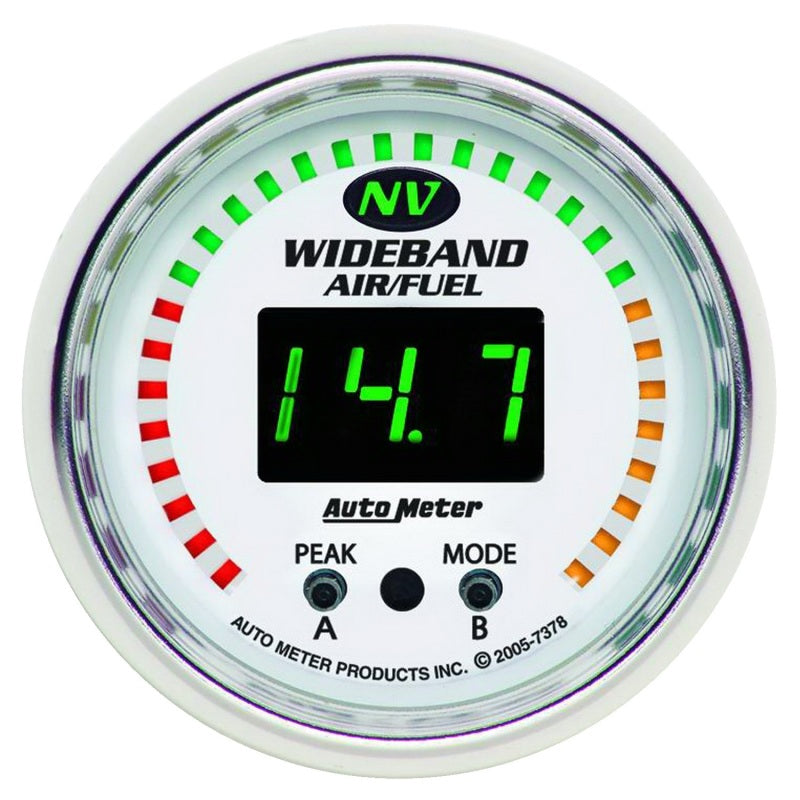 Autometer NV 52mm Wideband Air/Fuel Gauge 7378
