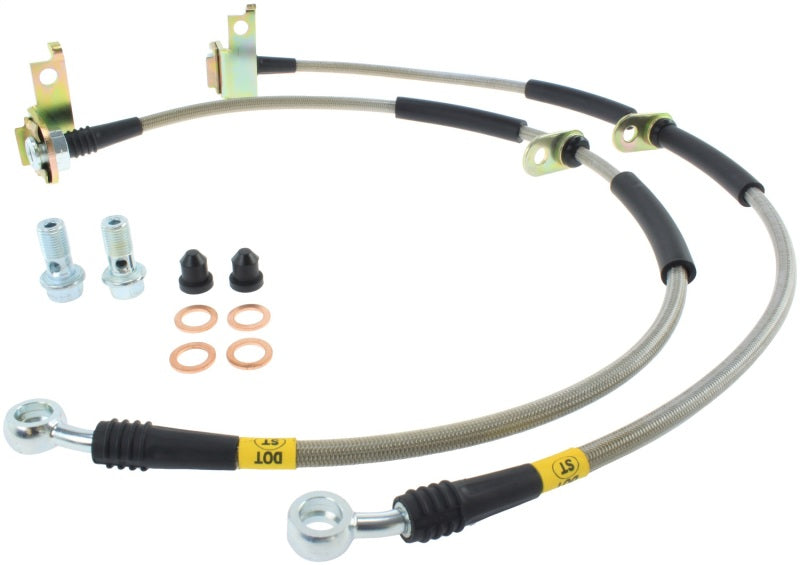 StopTech Stainless Steel Front Brake lines for Mazda 6 - eliteracefab.com