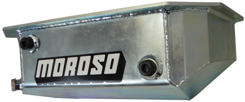 Moroso Acura/Honda K Series (Notched) Road Race Baffled Wet Sump Extra Capacity 5.5in Steel Oil Pan - eliteracefab.com