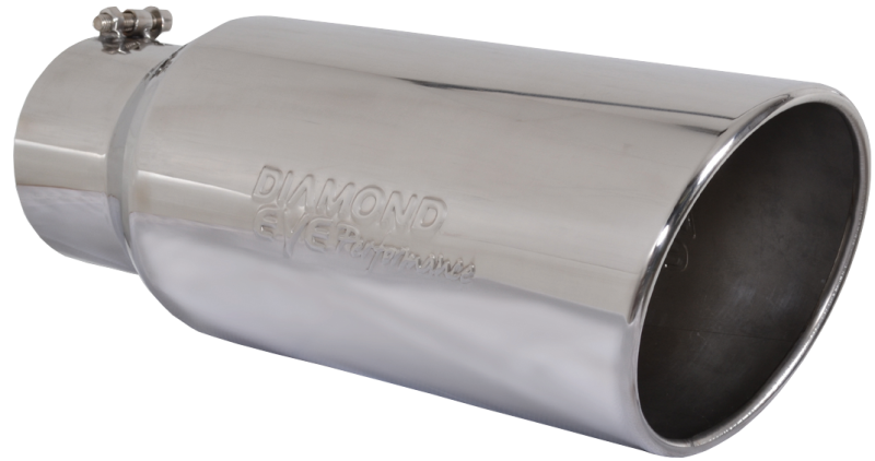 Diamond Eye TIP 4in-7inX18in BOLT-ON ROLLED ANGLE 15-DEGREE ANGLE CUT: EMBOSSED DIAMOND EYE Diamond Eye Performance