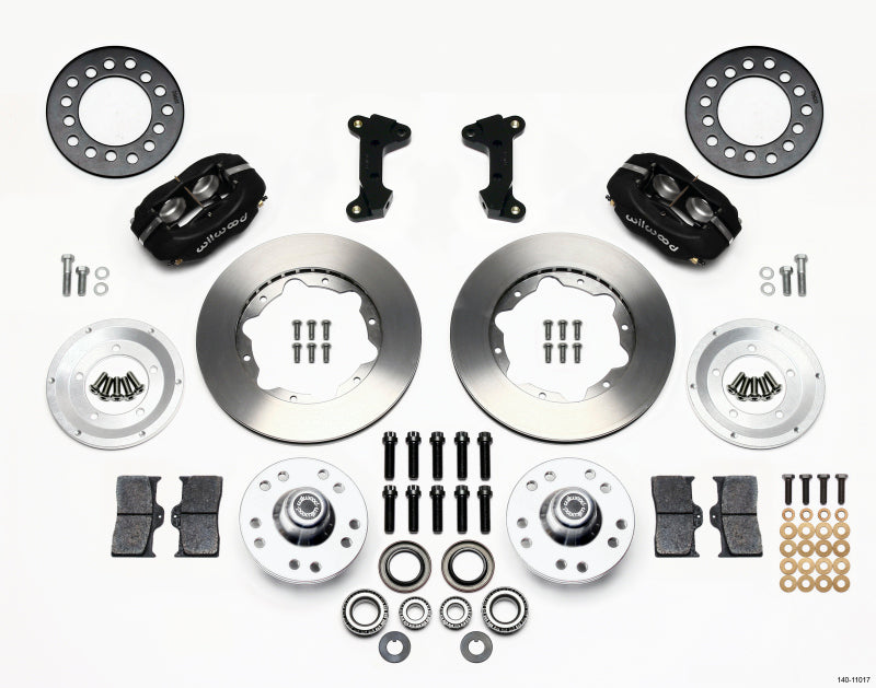 Wilwood Forged Dynalite Front Kit 11.00in 74-80 Pinto/Mustang II Disc Spindle only Wilwood