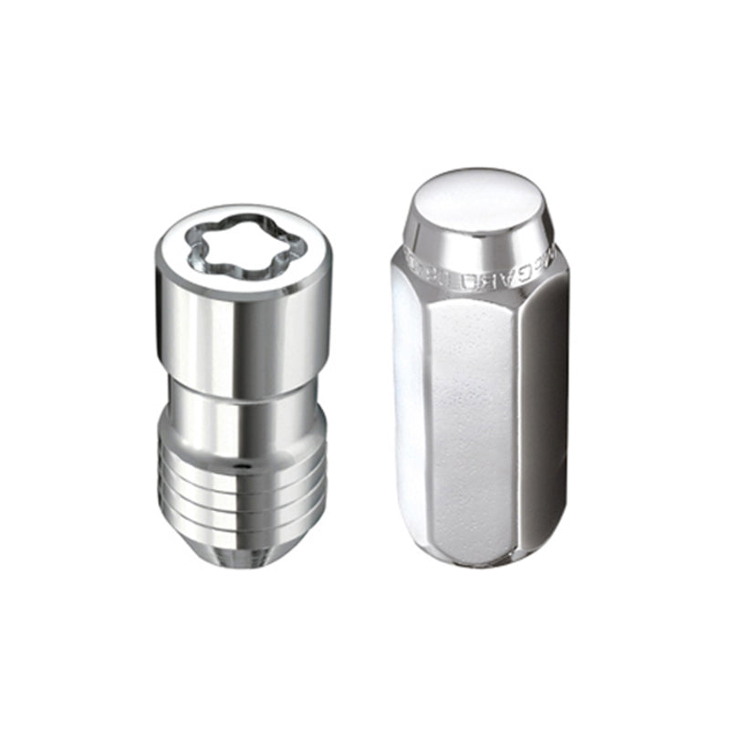 McGard M14x1.5 Chrome 8 Lug Wheel Install Kit Cone Seat - 84838