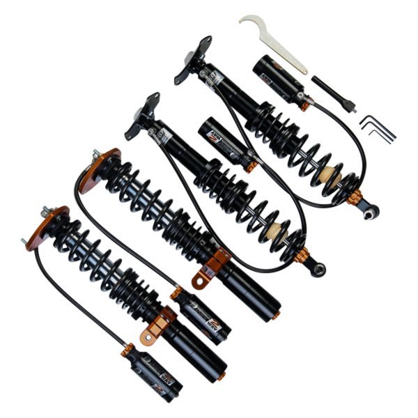 AST Suspension 5200 Series 2-Way Coilovers RIV-S6211S - 2014+ Subaru WRX STI 2.5 PCD 5x114.3 (VA) - eliteracefab.com