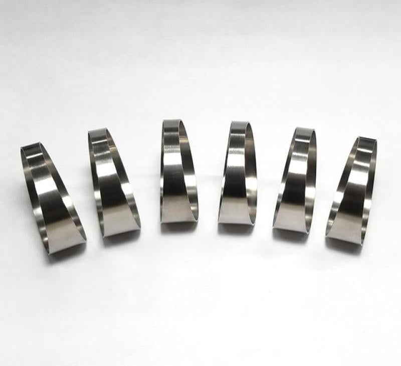 Ticon 2.36in 7.5° 1D/2.36in CLR Tight Radius 1mm Wall Titanium Pie Cuts 6pk