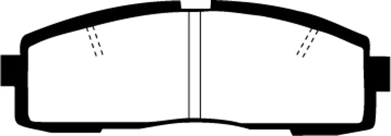 EBC RedStuff Rear Brake Pads - DP3608/2C EBC