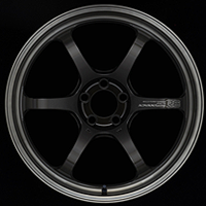 ADVAN Racing R6 20x10.5 +34 5x120 Wheel - Machining & Black Coated Graphite - YA60L34WBG