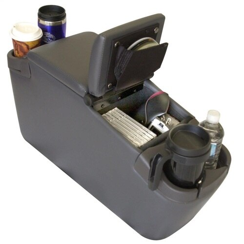 Rampage 1999-2019 Universal Mini Van Console Universal - Charcoal - eliteracefab.com