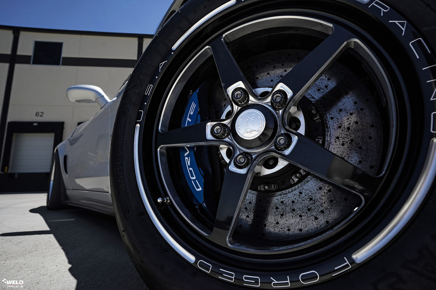 Weld S71 15x10 / 5x4.5 BP / 7.5in. BS Black Wheel (Medium Pad) - Non-Beadlock - eliteracefab.com