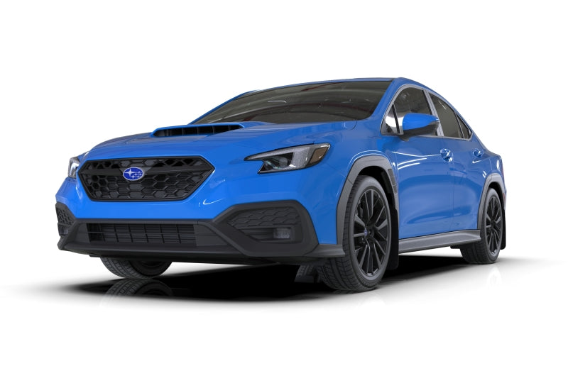 Rally Armor 2022 Subaru WRX Black UR Mud Flap w/ Dark Grey Logo - eliteracefab.com