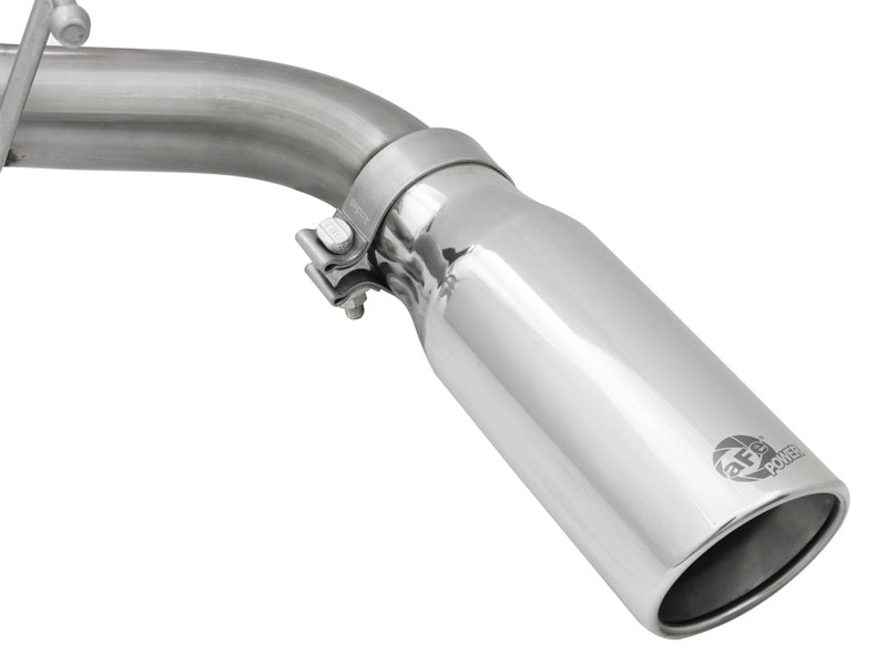 aFe MACHForce XP Exhaust Cat-Back SS-304 97-16 Nissan Patrol (Y61) I6-4.8L w/ Polished Tips aFe