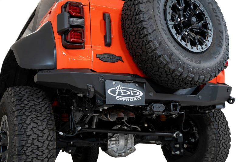 Addictive Desert Designs 22-23 Ford Bronco Raptor Rock Fighter Rear Bumper Addictive Desert Designs