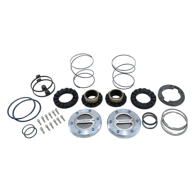Yukon Hardcore Locking Hub Set for 94-99 Dodge Dana 60 w/Spin Free Kit Yukon Gear & Axle