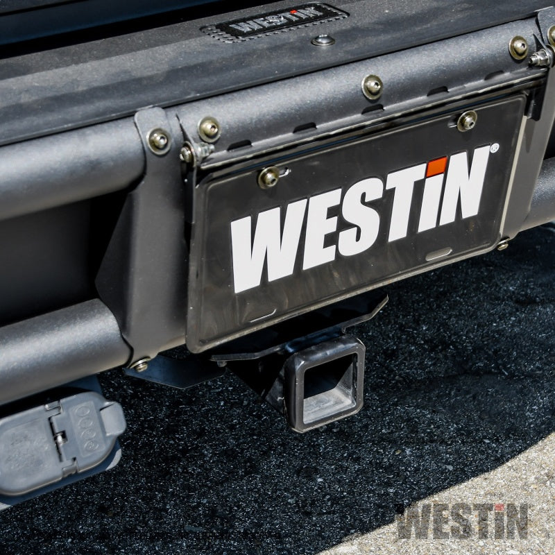 Westin 17-20 Ford F-150 Raptor Outlaw Rear Bumper - Tex. Blk Westin