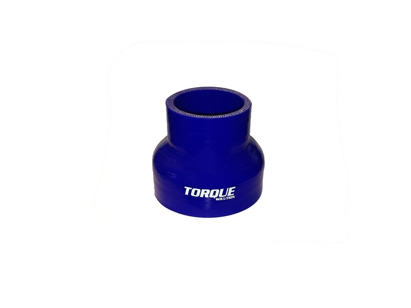 Torque Solution Transition Silicone Coupler for 2" to 3" Blue Universal - TS-CPLR-T23BL