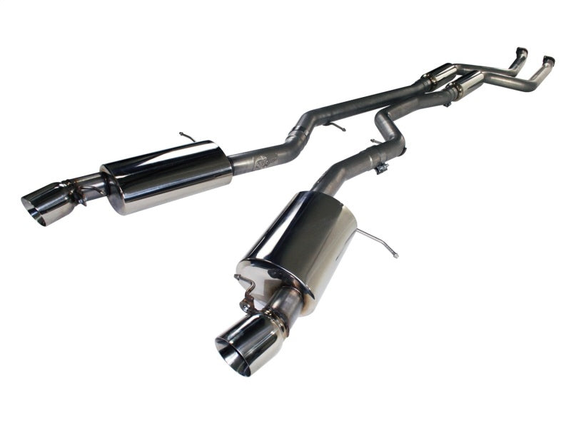 aFe MACHForce XP 11-12 BMW 335i L6-3.0L N55 E90/92 304SS 2.75in. Cat-Back Exhaust System aFe