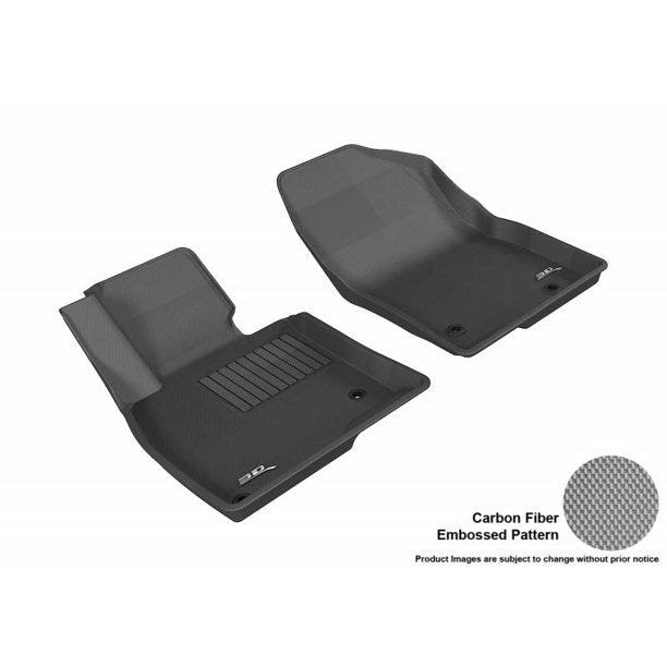 3D MAXpider 2014-2018 Mazda Mazda3 Kagu 1st & 2nd Row Floormats - Black - eliteracefab.com