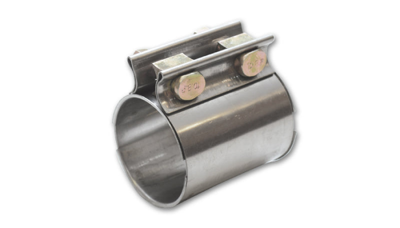 Vibrant TC Series Heavy Duty SS Exhaust Sleeve Butt Joint Clamp for 3.5in O.D. Tubing - eliteracefab.com