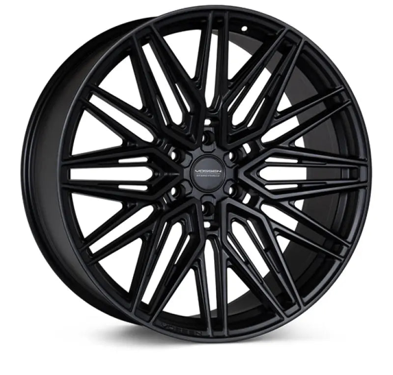 Vossen HF6-5 22x10 / 6x135 / ET-18 / Super Deep Face / 87.1 - Satin Black Wheel Vossen