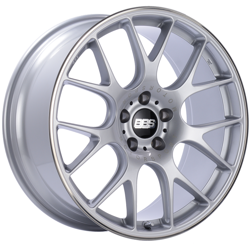 BBS CH-R 20x9 5x112 ET25 Brilliant Silver Polished Rim Protector Wheel -82mm PFS/Clip Required CH102SPO