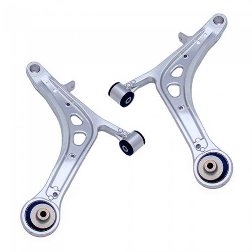 SuperPro 2015 Subaru WRX Limited Front Lower Alloy Control Arm Kit (+Caster) - eliteracefab.com