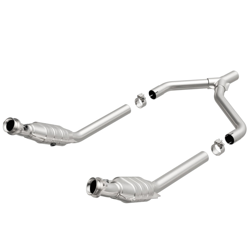 MagnaFlow Conv DF 05-10 Ford Mustang 4.0L Y-Pipe Assembly Magnaflow