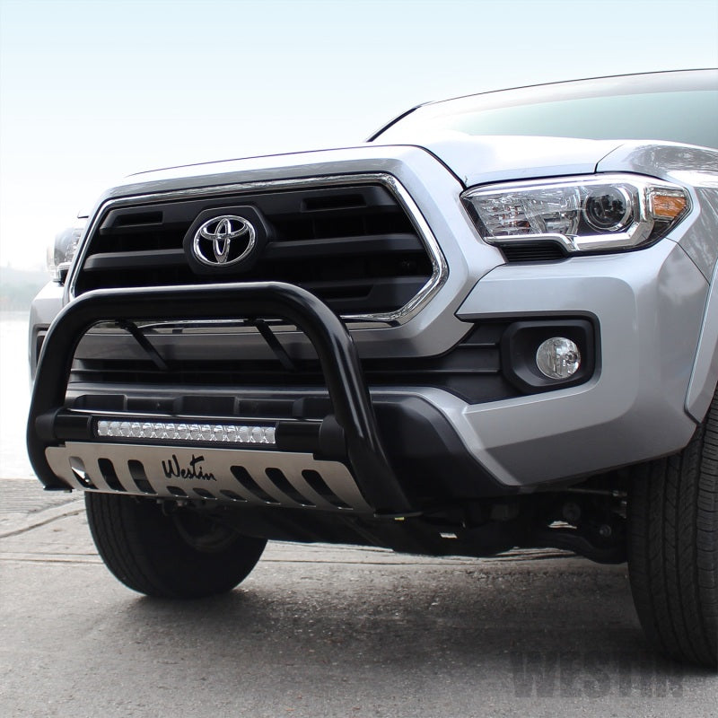 Westin 2016-2018 Toyota Tacoma Ultimate LED Bull Bar - Textured Black Westin
