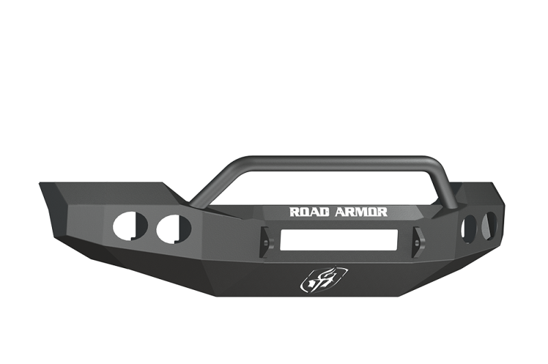 Road Armor 11-16 Ford F-250 Stealth Front Bumper w/Pre-Runner Guard - Tex Blk Road Armor
