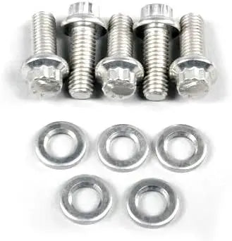 ARP Stainless Steel Bolt Kit - 12 Point (5) 6mm x 1.00 x 16 - eliteracefab.com